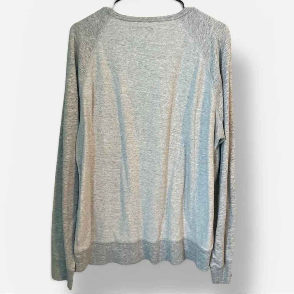 🌺J. CREW AUTHENTIC FLEECE COLORBLOCK POCKET PULLOVER